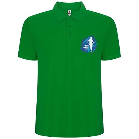 Pegaso Premium Poloshirt für Herren, Grass Green bedrucken, Art.-Nr. R66095C2