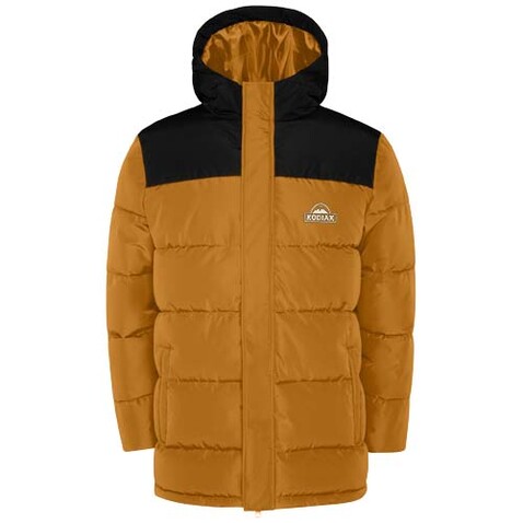 Tallin Steppjacke für Kinder, Curry Yellow, schwarz bedrucken, Art.-Nr. K5075C1H