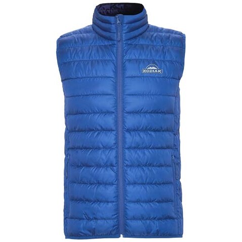 Oslo isolierter Bodywarmer für Kinder, Electric Blue bedrucken, Art.-Nr. K50921ND
