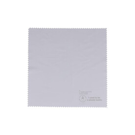 R-PET Sublimation Mikrofasertuch 15 x 15cm - Weiss bedrucken, Art.-Nr. LT86726-N0001