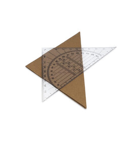 Geodreieck - Transparent bedrucken, Art.-Nr. LT91251-N0004