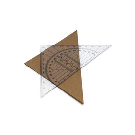 Geodreieck - Transparent bedrucken, Art.-Nr. LT91251-N0004