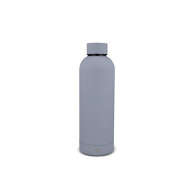 Isolierflasche Alchemie Soft Touch 500ml - Grau bedrucken, Art.-Nr. LT98828-N0061