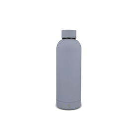 Isolierflasche Alchemie Soft Touch 500ml - Grau bedrucken, Art.-Nr. LT98828-N0061