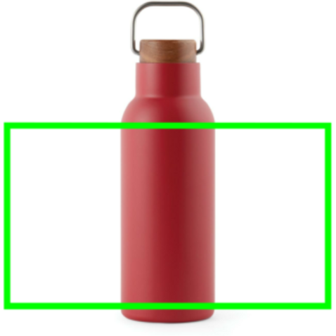 VINGA Ciro RCS recycelte Vakuumflasche 580ml rot bedrucken, Art.-Nr. V430024 VINGA Ciro RCS recycelte Vakuumflasche 580ml rot bedrucken, Art.-Nr. V430024