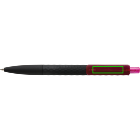 X3-Black mit Smooth-Touch rosa, schwarz bedrucken, Art.-Nr. P610.979