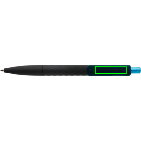X3-Black mit Smooth-Touch hellblau, schwarz bedrucken, Art.-Nr. P610.975