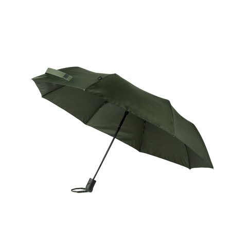 VINGA Baltimore AWARE™ RPET 21“ Regenschirm grün bedrucken, Art.-Nr. V850107