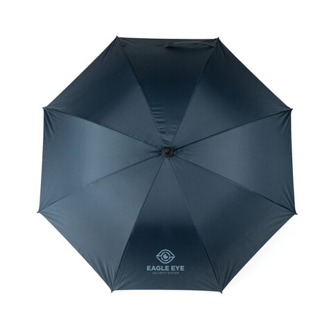 VINGA Baltimore AWARE™ RPET 23“ Regenschirm navy blau bedrucken, Art.-Nr. V850115