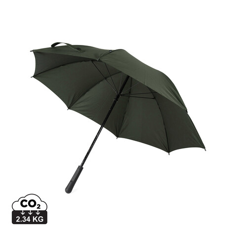 VINGA Baltimore AWARE™ RPET 23“ Regenschirm grün bedrucken, Art.-Nr. V850117