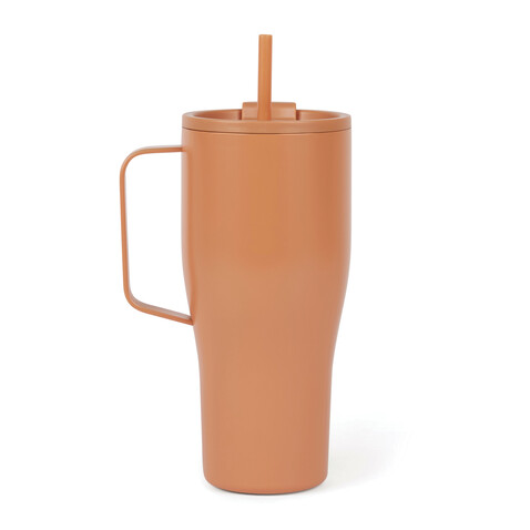 VINGA Eos Voyager 800ml Flasche aus RCS rec. Stainless-Steel orange, orange bedrucken, Art.-Nr. V4320408 VINGA Eos Voyager 800ml Flasche aus RCS rec. Stainless-Steel orange, orange bedrucken, Art.-Nr. V4320408