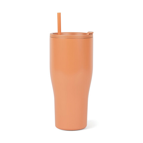 VINGA Eos Voyager 800ml Flasche aus RCS rec. Stainless-Steel orange, orange bedrucken, Art.-Nr. V4320408 VINGA Eos Voyager 800ml Flasche aus RCS rec. Stainless-Steel orange, orange bedrucken, Art.-Nr. V4320408