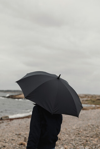 VINGA Baltimore AWARE™ RPET 23“ Regenschirm schwarz bedrucken, Art.-Nr. V850111 VINGA Baltimore AWARE™ RPET 23“ Regenschirm schwarz bedrucken, Art.-Nr. V850111