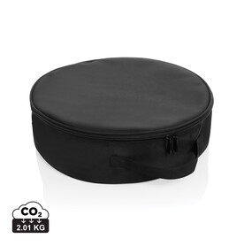 Volty Aware™ RPET EV-Kabeltasche schwarz bedrucken, Art.-Nr. P239.6601