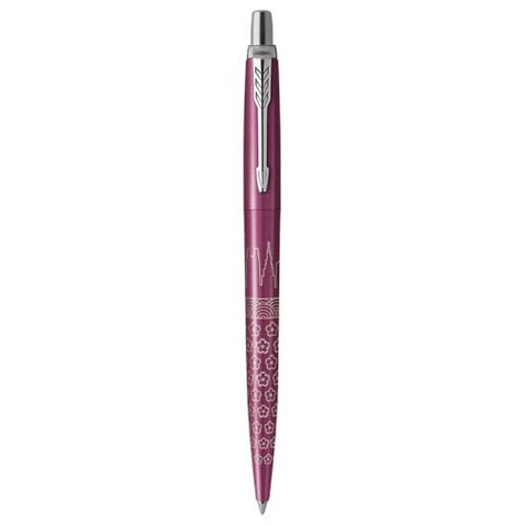 Parker Jotter SE Global Icons Kugelschreiber, rosa bedrucken, Art.-Nr. 10793341