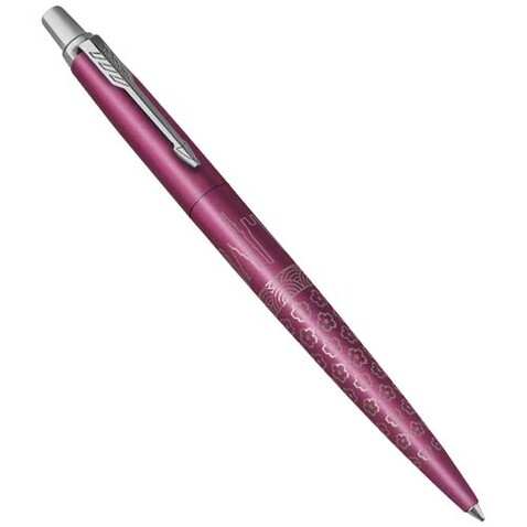 Parker Jotter SE Global Icons Kugelschreiber (blaue Mine), rosa bedrucken, Art.-Nr. 10793341