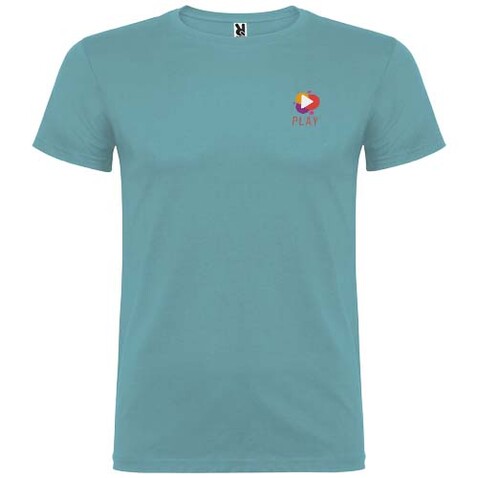 Beagle T-Shirt für Kinder, Dusty Blue bedrucken, Art.-Nr. K65541MC
