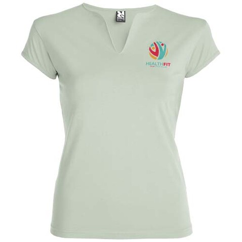 Belice T-Shirt für Damen, Mist Green bedrucken, Art.-Nr. R65325Q5 Belice T-Shirt für Damen, Mist Green bedrucken, Art.-Nr. R65325Q5