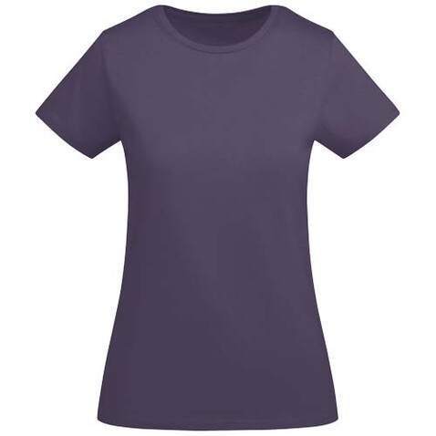 Breda T-Shirt aus Bio-Baumwolle für Damen, fliederfarben bedrucken, Art.-Nr. R66992W5