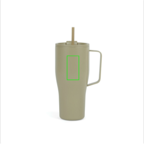 VINGA Eos Voyager 800ml Flasche aus RCS rec. Stainless-Steel grün, grün bedrucken, Art.-Nr. V4320407 VINGA Eos Voyager 800ml Flasche aus RCS rec. Stainless-Steel grün, grün bedrucken, Art.-Nr. V4320407