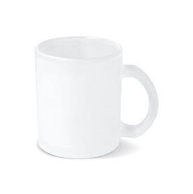 Mallorca Sublimations Becher aus gefrostetem Glas 335ml - Gefrostet Transparent bedrucken, Art.-Nr. LT51108-N5404