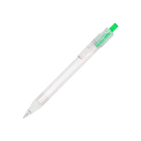 R-PET-Kugelschreiber - Transparent Grün bedrucken, Art.-Nr. LT80562-N0431 R-PET-Kugelschreiber - Transparent Grün bedrucken, Art.-Nr. LT80562-N0431