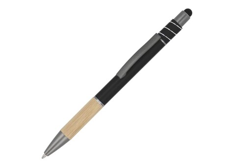 Fidget Spinner Stift - Schwarz bedrucken, Art.-Nr. LT87924-N0002