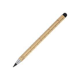 Langlebiger Bleistift und Lineal aus Bambus - Natur bedrucken, Art.-Nr. LT91594-N0094 Langlebiger Bleistift und Lineal aus Bambus - Natur bedrucken, Art.-Nr. LT91594-N0094