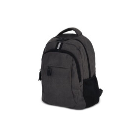 Rucksack Harper aus recyceltem Baumwoll-Canvas - Dunkelgrau bedrucken, Art.-Nr. LT95297-N0060 Rucksack Harper aus recyceltem Baumwoll-Canvas - Dunkelgrau bedrucken, Art.-Nr. LT95297-N0060