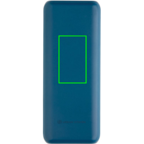 Urban Vitamin Pasadena 20.000mAh 18W PD Powerbank blau bedrucken, Art.-Nr. P322.755