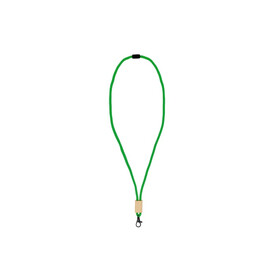 R-PET Kordel-Lanyard - Grün bedrucken, Art.-Nr. LT95306-N0031