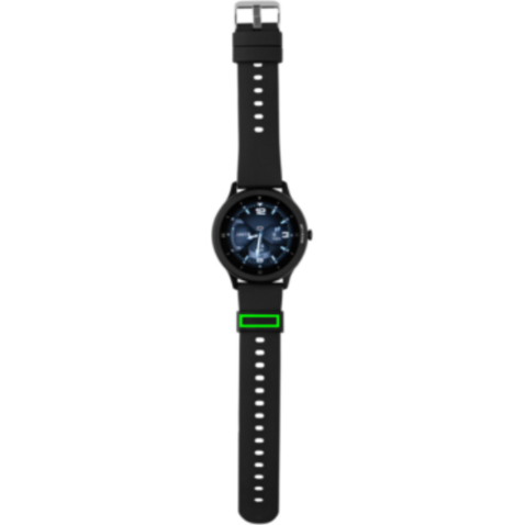 Swiss Peak Watch aus RCS recyceltem TPU schwarz bedrucken, Art.-Nr. P330.851