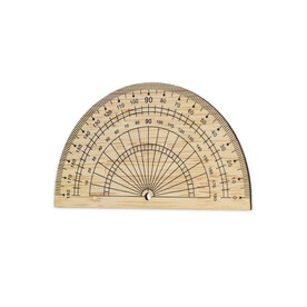 Winkelmesser aus Bambus - Natur bedrucken, Art.-Nr. LT91925-N0094