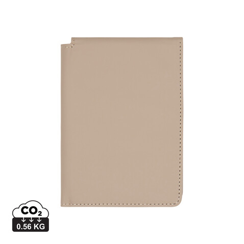 VINGA Baltimore RCS recycelte Polyester-RFID-Reisepasshülle greige bedrucken, Art.-Nr. V8200119 VINGA Baltimore RCS recycelte Polyester-RFID-Reisepasshülle greige bedrucken, Art.-Nr. V8200119