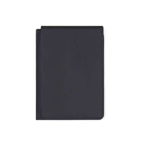 VINGA Baltimore RCS recycelte Polyester-RFID-Reisepasshülle schwarz bedrucken, Art.-Nr. V8200101 VINGA Baltimore RCS recycelte Polyester-RFID-Reisepasshülle schwarz bedrucken, Art.-Nr. V8200101