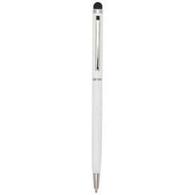 Ore Stylus Aluminium Kugelschreiber (blaue Mine), weiss bedrucken, Art.-Nr. 10625601 Ore Stylus Aluminium Kugelschreiber (blaue Mine), weiss bedrucken, Art.-Nr. 10625601