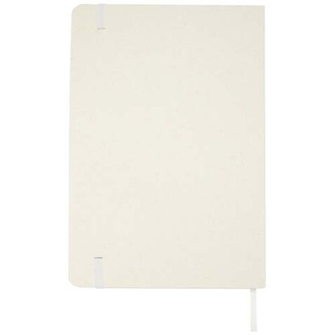 Bass A5 recyceltes Notizbuch, liniert, weiss bedrucken, Art.-Nr. 10736501
