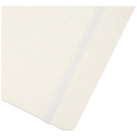 Bass A5 recyceltes Notizbuch, liniert, weiss bedrucken, Art.-Nr. 10736501