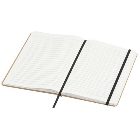 Holm A5 Notizbuch aus Steinpapier, liniert, beige bedrucken, Art.-Nr. 10736602