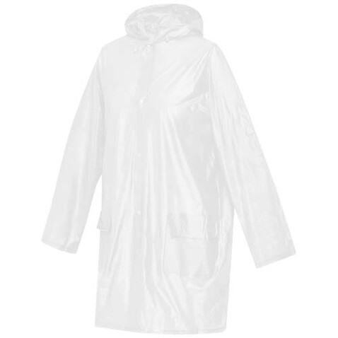 Ada Regenmantel, weiss bedrucken, Art.-Nr. 11333001