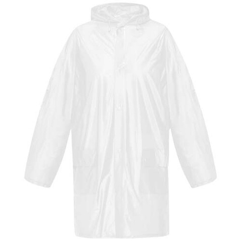 Ada Regenmantel, weiss bedrucken, Art.-Nr. 11333001