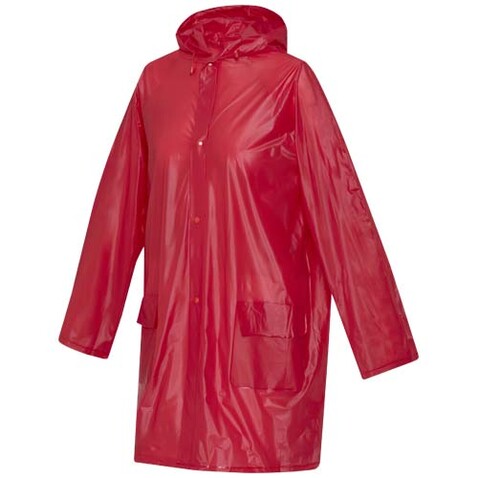 Ada Regenmantel, rot bedrucken, Art.-Nr. 11333021