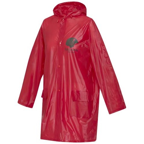 Ada Regenmantel, rot bedrucken, Art.-Nr. 11333021