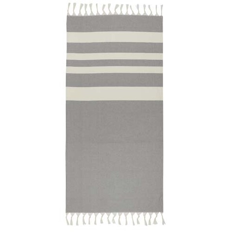 Anders Hammamtuch 147 × 75,5 cm, schwarz bedrucken, Art.-Nr. 11351090