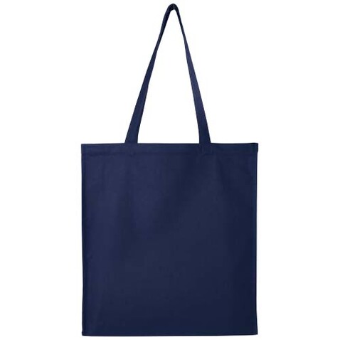 Florida 270 g/m² Tragetasche mit Seitenfalten 14L, navy bedrucken, Art.-Nr. 12073755
