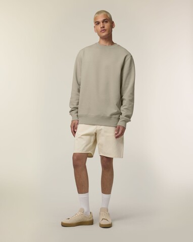 Changer 2.0 - Das Iconic Rundhals-Unisex-Sweatshirt - Stone - L bedrucken, Art.-Nr. STSU178C3581L