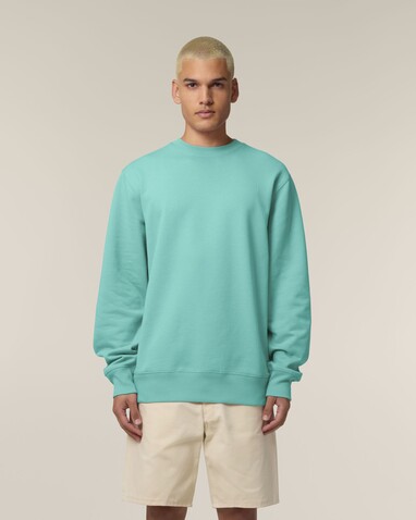 Changer 2.0 - Das Iconic Rundhals-Unisex-Sweatshirt - Pool Blue - XXL bedrucken, Art.-Nr. STSU178C3572X