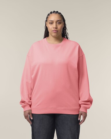 Radder 2.0 - Das Oversized Rundhals-Unisex-Sweatshirt - Pink Joy - XL bedrucken, Art.-Nr. STSU208C3601X