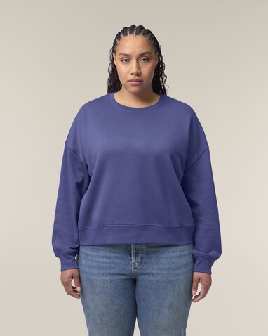 Stella Alma - Das Iconic Damen-Rundhals-Sweatshirt - Dusk - XS bedrucken, Art.-Nr. STSW212C359XS