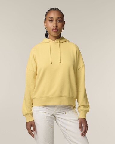 Stella Nora - Der Iconic Damen-Hoodie - Viva Yellow - S bedrucken, Art.-Nr. STSW213C3561S